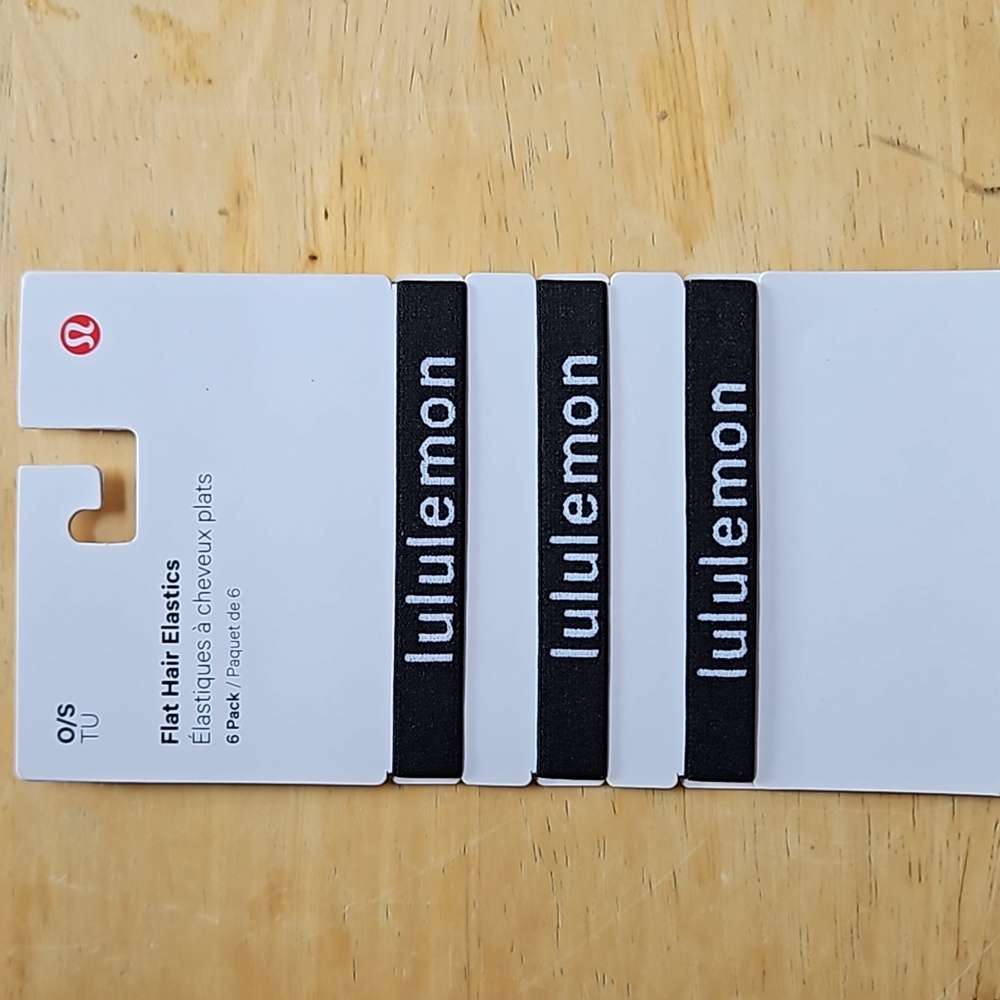 LULULEMON 6 HAIR TIES - Picture 9 of 9